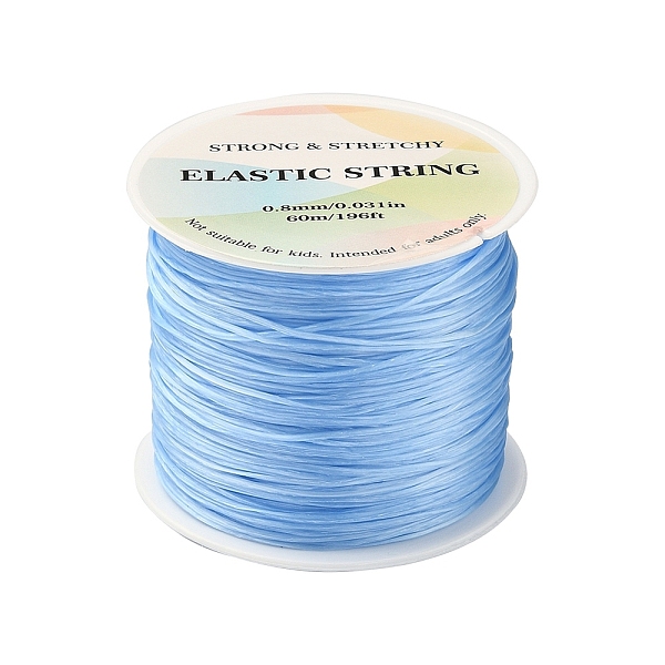 PandaHall Flat Elastic Crystal String, Elastic Beading Thread, for Stretch Bracelet Making, Blue, 0.8mm, about 65.61 yards(60m)/roll Spandex...
PandaHall Flat Elastic Crystal String, Elastic Beading Thread, for Stretch Bracelet Making, Blue, 0.8mm, about 65.61 yards(60m)/roll Spandex...