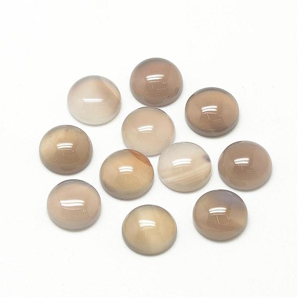 PandaHall Natural Gray Agate Cabochons, Half Round/Dome, 6x3~4mm Grey Agate Half Round Gray
PandaHall Natural Gray Agate Cabochons, Half Round/Dome, 6x3~4mm Grey Agate Half Round Gray