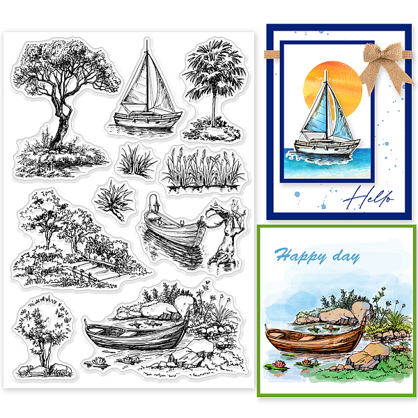 PandaHall PVC Stamps, for DIY Scrapbooking, Photo Album Decorative, Cards Making, Stamp Sheets, Film Frame, Tree, 21x14.8x0.3cm Plastic Tree
PandaHall PVC Stamps, for DIY Scrapbooking, Photo Album Decorative, Cards Making, Stamp Sheets, Film Frame, Tree, 21x14.8x0.3cm Plastic Tree