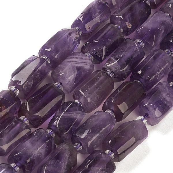 PandaHall Natural Amethyst Beads Strands, with Seed Beads, Faceted, Column, 5.5~7.5mm, Hole: 0.7mm, about 26~33pcs/strand, 15.67''~16.46''...
PandaHall Natural Amethyst Beads Strands, with Seed Beads, Faceted, Column, 5.5~7.5mm, Hole: 0.7mm, about 26~33pcs/strand, 15.67''~16.46''...