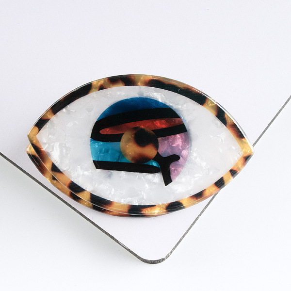 PandaHall Eye Shape PVC Claw Hair Clips, with Iron Findings, DIY Hair Accessories, Colorful, 43x73x33mm PVC Eye
PandaHall Eye Shape PVC Claw Hair Clips, with Iron Findings, DIY Hair Accessories, Colorful, 43x73x33mm PVC Eye