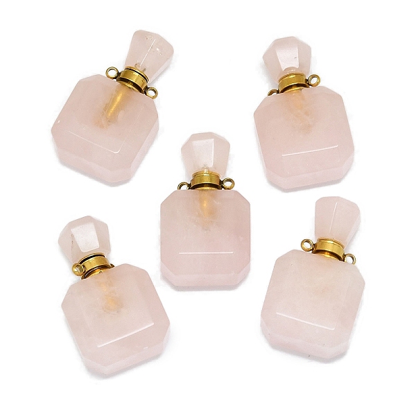 PandaHall Natural Rose Quartz Perfume Bottle Pendants, with Golden Tone Stainless Steel Findings, Essentail Oil Diffuser Charm, for Jewelry...
PandaHall Natural Rose Quartz Perfume Bottle Pendants, with Golden Tone Stainless Steel Findings, Essentail Oil Diffuser Charm, for Jewelry...