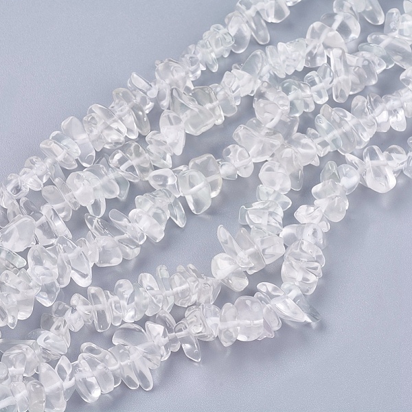 PandaHall Natural Quartz Crystal & Glass Beads Strands, Chip, Clear, 4~10x4~6x2~4mm, Hole: 1mm, about 210pcs/strand, 35.4 inch Quartz...
PandaHall Natural Quartz Crystal & Glass Beads Strands, Chip, Clear, 4~10x4~6x2~4mm, Hole: 1mm, about 210pcs/strand, 35.4 inch Quartz...