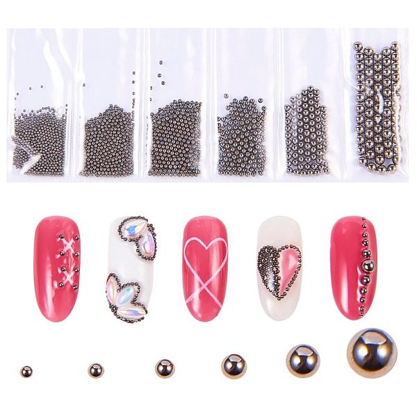 PandaHall Iron 3D Nail Art Mini Ball Beads, DIY Nails Art Decorations, Round, Gunmetal, 0.8~3mm Iron Round
PandaHall Iron 3D Nail Art Mini Ball Beads, DIY Nails Art Decorations, Round, Gunmetal, 0.8~3mm Iron Round