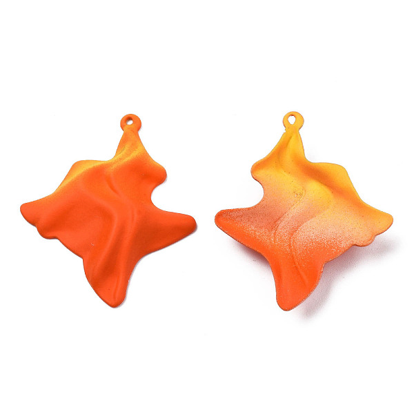 PandaHall Spray Painted Iron Pendants, Wave, Dark Orange, 45x37x7mm, Hole: 1.6mm Iron Others
PandaHall Spray Painted Iron Pendants, Wave, Dark Orange, 45x37x7mm, Hole: 1.6mm Iron Others