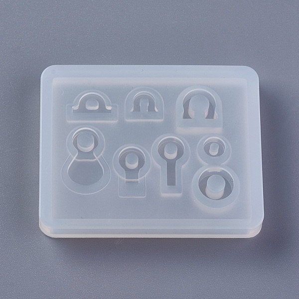 PandaHall Silicone Pendant Molds, Resin Casting Molds, For UV Resin, Epoxy Resin Jewelry Making, Mixed Shapes, White, 49.5x39.5x6mm, Hole...
PandaHall Silicone Pendant Molds, Resin Casting Molds, For UV Resin, Epoxy Resin Jewelry Making, Mixed Shapes, White, 49.5x39.5x6mm, Hole...
