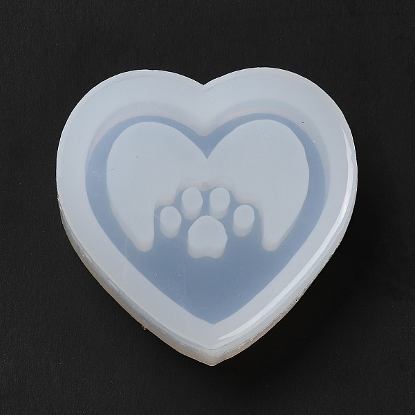 PandaHall DIY Quicksand Silicone Molds, Resin Casting Molds, for UV Resin, Epoxy Resin Craft Making, Heart with Paw Print, White, 52x54x12mm...
PandaHall DIY Quicksand Silicone Molds, Resin Casting Molds, for UV Resin, Epoxy Resin Craft Making, Heart with Paw Print, White, 52x54x12mm...