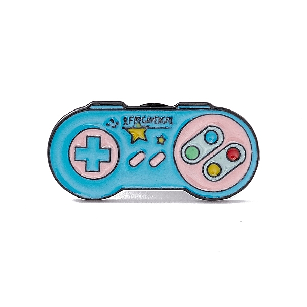 PandaHall Game Console Theme Enamel Pin, Electrophoresis Black Plated Alloy Creative Brooch for Backpack Clothes, Dark Turquoise...
PandaHall Game Console Theme Enamel Pin, Electrophoresis Black Plated Alloy Creative Brooch for Backpack Clothes, Dark Turquoise...