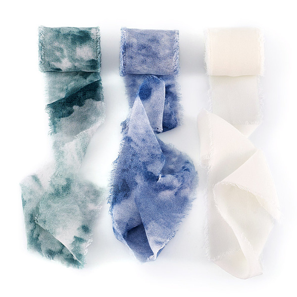 PandaHall 3 Rolls 3 Styles Polyester Printed Ribbons, Raw Edged Ribbons, Costume Accessories, Mixed Color, 1-5/8~1-3/4 inch(40~46mm), about..., Multicolor
PandaHall 3 Rolls 3 Styles Polyester Printed Ribbons, Raw Edged Ribbons, Costume Accessories, Mixed Color, 1-5/8~1-3/4 inch(40~46mm), about..., Multicolor