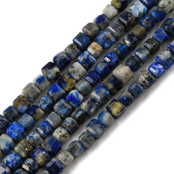 PandaHall Natural Lapis Lazuli Beads Strands, Faceted, Cube, 2.7~3x2.7~3x2.7~3mm, Hole: 0.6mm, about 141~145pcs/strand, 14.69~15.04 inch...
PandaHall Natural Lapis Lazuli Beads Strands, Faceted, Cube, 2.7~3x2.7~3x2.7~3mm, Hole: 0.6mm, about 141~145pcs/strand, 14.69~15.04 inch...