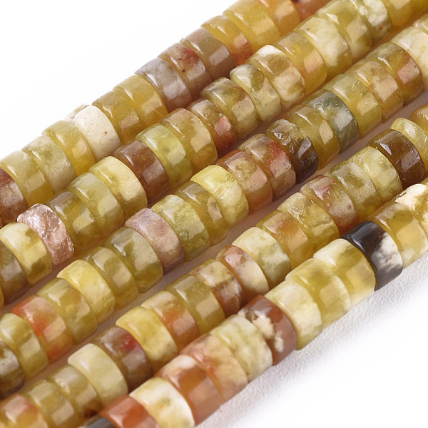 PandaHall Natural Dragon Blood Jade Beads Strands, Heishi Beads, Flat Round/Disc, 4.5x2mm, Hole: 0.5mm, about 204pcs/Strand, 16.14 inch...
PandaHall Natural Dragon Blood Jade Beads Strands, Heishi Beads, Flat Round/Disc, 4.5x2mm, Hole: 0.5mm, about 204pcs/Strand, 16.14 inch...