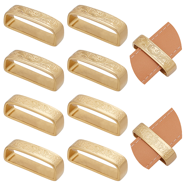PandaHall WADORN 4Pcs 2 Style Brass Loop Keepers, Waist Belt Buckle, Rectangle, Golden, 43~45x12x17mm, Inner Diameter: 12x36.5~40mm...
PandaHall WADORN 4Pcs 2 Style Brass Loop Keepers, Waist Belt Buckle, Rectangle, Golden, 43~45x12x17mm, Inner Diameter: 12x36.5~40mm...