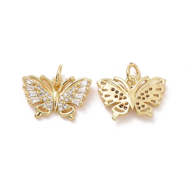 PandaHall Brass Micro Pave Clear Cubic Zirconia Pendants, with Jump Ring, Butterfly Charms, Golden, 10.5x15.5x2.5mm, Hole: 3.5mm Brass+Cubic...
PandaHall Brass Micro Pave Clear Cubic Zirconia Pendants, with Jump Ring, Butterfly Charms, Golden, 10.5x15.5x2.5mm, Hole: 3.5mm Brass+Cubic...