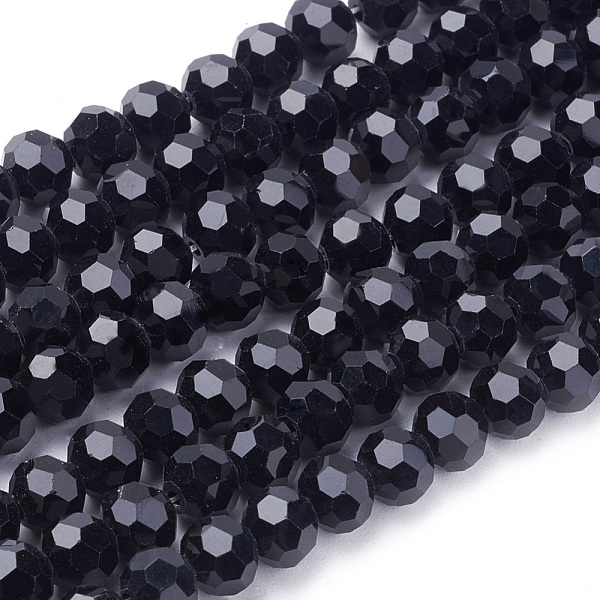 PandaHall Faceted(32 Facets) Glass Round Beads Strands, Black, 6mm, Hole: 1.2mm, about 88~91pcs/strand, 19.49 inch~20.08 inch(49.5~51cm)...
PandaHall Faceted(32 Facets) Glass Round Beads Strands, Black, 6mm, Hole: 1.2mm, about 88~91pcs/strand, 19.49 inch~20.08 inch(49.5~51cm)...