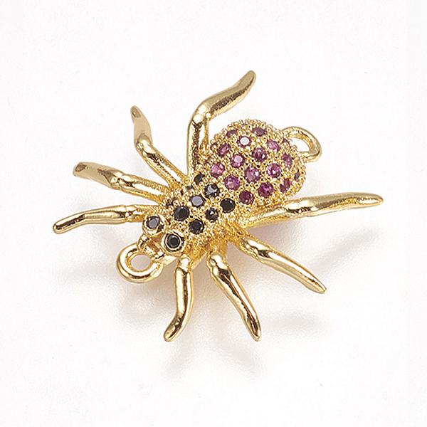 PandaHall Brass Micro Pave Cubic Zirconia Links, Insects, Colorful, Golden, 18x18.5x3.5mm, Hole: 1.5mm Brass+Cubic Zirconia Insects
PandaHall Brass Micro Pave Cubic Zirconia Links, Insects, Colorful, Golden, 18x18.5x3.5mm, Hole: 1.5mm Brass+Cubic Zirconia Insects