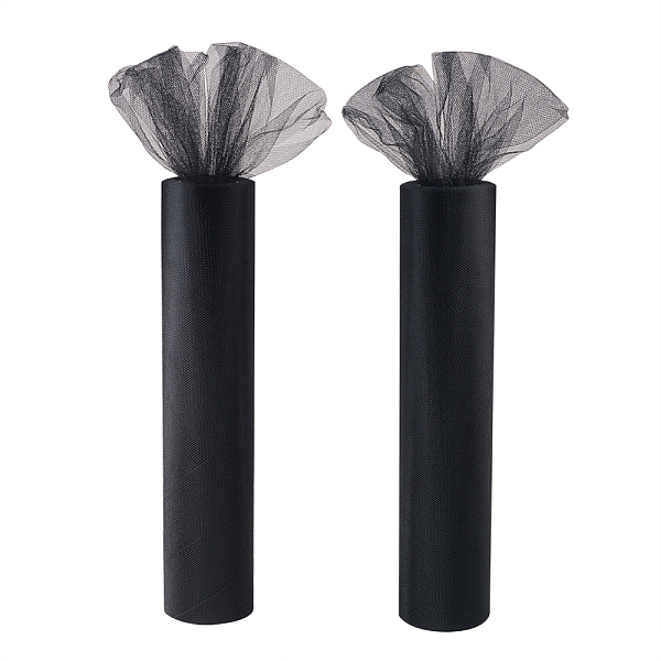 PandaHall Deco Mesh Ribbons, Tulle Fabric, Tulle Roll Spool Fabric For Skirt Making, Black, 30cm, 25yards/roll(22.86m/roll) Organza Black
PandaHall Deco Mesh Ribbons, Tulle Fabric, Tulle Roll Spool Fabric For Skirt Making, Black, 30cm, 25yards/roll(22.86m/roll) Organza Black