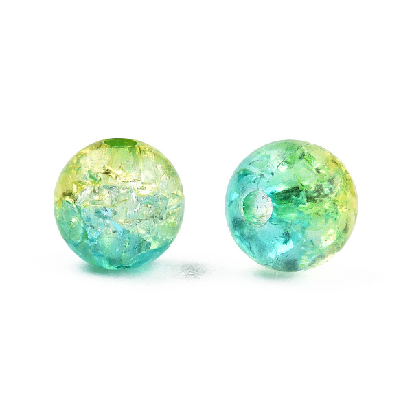 PandaHall Transparent Crackle Acrylic Beads, Round, Yellow Green, 8x7.5mm, Hole: 1.8mm, about 1700pc/500g Acrylic Round
PandaHall Transparent Crackle Acrylic Beads, Round, Yellow Green, 8x7.5mm, Hole: 1.8mm, about 1700pc/500g Acrylic Round