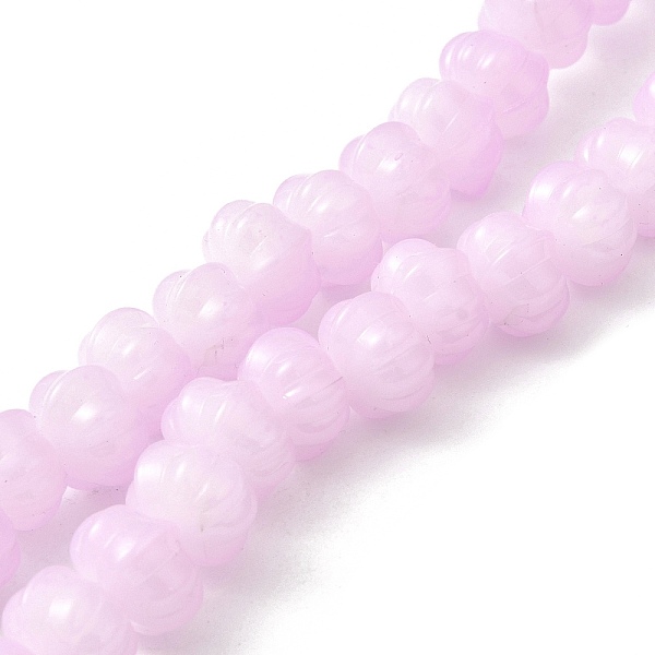 PandaHall Opaque Normal Glass Beads, Pumpkin, Violet, 9x11x12mm, Hole: 1.2mm, about 74pcs/strand, 23.23 inch(59cm) Glass Pumpkin Purple
PandaHall Opaque Normal Glass Beads, Pumpkin, Violet, 9x11x12mm, Hole: 1.2mm, about 74pcs/strand, 23.23 inch(59cm) Glass Pumpkin Purple