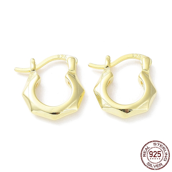 PandaHall 925 Sterling Silver Hoop Earrings, Faceted Hexagon Earring, with 925 Stamp, Real 18K Gold Plated, 15.5x3x14mm Sterling Silver...
PandaHall 925 Sterling Silver Hoop Earrings, Faceted Hexagon Earring, with 925 Stamp, Real 18K Gold Plated, 15.5x3x14mm Sterling Silver...