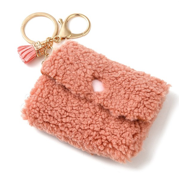PandaHall Cute Plush Keychain Coin Purse, Pellet Fleece Coin Wallet with Tassel & Key Ring, Change Purse for Car Key ID Cards, Coral, 9x7cm..., Red
PandaHall Cute Plush Keychain Coin Purse, Pellet Fleece Coin Wallet with Tassel & Key Ring, Change Purse for Car Key ID Cards, Coral, 9x7cm..., Red
