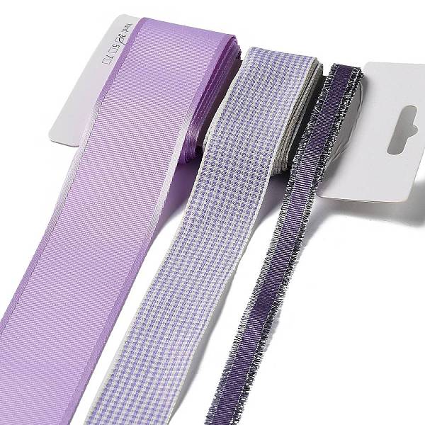 PandaHall 9 Yards 3 Styles Polyester Ribbon, for DIY Handmade Craft, Hair Bowknots and Gift Decoration, Purple Color Palette, Lilac...
PandaHall 9 Yards 3 Styles Polyester Ribbon, for DIY Handmade Craft, Hair Bowknots and Gift Decoration, Purple Color Palette, Lilac...