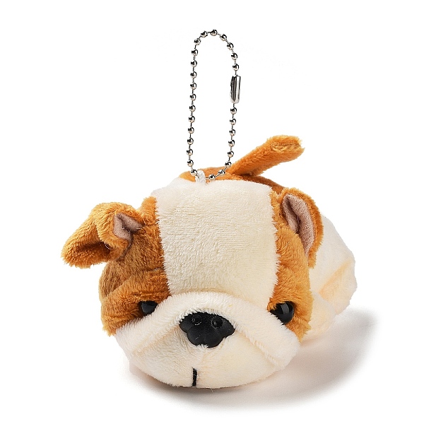 PandaHall Velvet Dog Keychain, with PP Cotton Filling & Metal Clasp, Peru, 11cm Cotton Dog Brown
PandaHall Velvet Dog Keychain, with PP Cotton Filling & Metal Clasp, Peru, 11cm Cotton Dog Brown