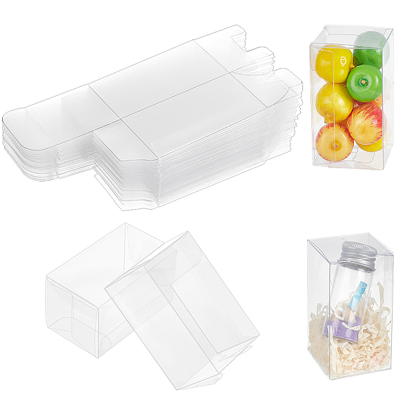 PandaHall Transparent Plastic Gift Boxes, Rectangle, Clear, 3.7x3.7x6.5cm Plastic Rectangle Clear
PandaHall Transparent Plastic Gift Boxes, Rectangle, Clear, 3.7x3.7x6.5cm Plastic Rectangle Clear