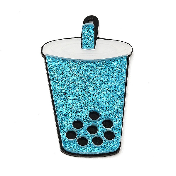 PandaHall Opaque Acrylic Pendants, Bottle, Deep Sky Blue, 49.5x30.5~31x4mm, Hole: 1.6mm Acrylic Bottle
PandaHall Opaque Acrylic Pendants, Bottle, Deep Sky Blue, 49.5x30.5~31x4mm, Hole: 1.6mm Acrylic Bottle