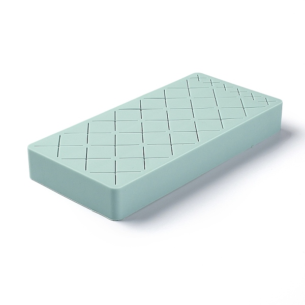 PandaHall Makeup Silicone Storage Box, for Lip Stick Nail Polish, Brushes Eyebrow Pencil and Mascara etc, Rectangle, Pale Turquoise...
PandaHall Makeup Silicone Storage Box, for Lip Stick Nail Polish, Brushes Eyebrow Pencil and Mascara etc, Rectangle, Pale Turquoise...