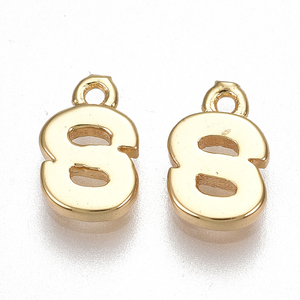 PandaHall Brass Charms, Letter, Nickel Free, Real 18K Gold Plated, Letter.S, 8.5x5.5x1.5mm, Hole: 0.8mm Brass Letter
PandaHall Brass Charms, Letter, Nickel Free, Real 18K Gold Plated, Letter.S, 8.5x5.5x1.5mm, Hole: 0.8mm Brass Letter