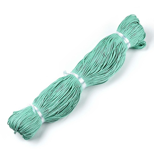 PandaHall Waxed Cotton Cord, Turquoise, 1.5mm, about 360yard/bundle(330m/bundle) Waxed Cotton Cord Round Green
PandaHall Waxed Cotton Cord, Turquoise, 1.5mm, about 360yard/bundle(330m/bundle) Waxed Cotton Cord Round Green