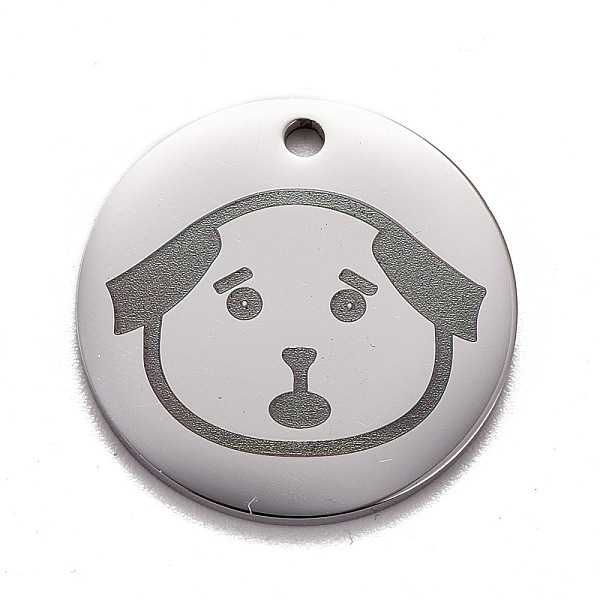 PandaHall Stainless Steel Pendants, Manual Polishing, Flat Round with Dog, Stainless Steel Color, 20x1.4mm, Hole: 1.6mm Stainless Steel Flat...
PandaHall Stainless Steel Pendants, Manual Polishing, Flat Round with Dog, Stainless Steel Color, 20x1.4mm, Hole: 1.6mm Stainless Steel Flat...