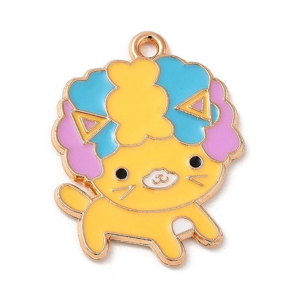 PandaHall Alloy Pendant, with Enamel, Dog Charm, Gold, 25x19x1.3mm, Hole: 1.6mm Alloy+Enamel Dog Gold
PandaHall Alloy Pendant, with Enamel, Dog Charm, Gold, 25x19x1.3mm, Hole: 1.6mm Alloy+Enamel Dog Gold