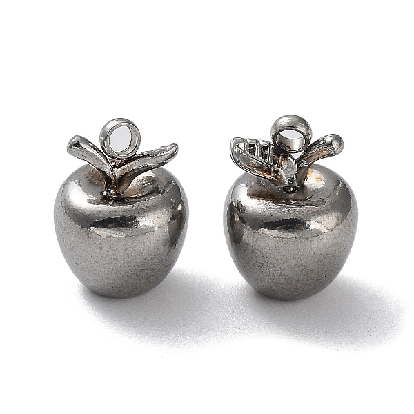 PandaHall 304 Stainless Steel Charm, 3D Apple Charm, Stainless Steel Color, 11x8mm, Hole: 1.6mm 304 Stainless Steel Apple
PandaHall 304 Stainless Steel Charm, 3D Apple Charm, Stainless Steel Color, 11x8mm, Hole: 1.6mm 304 Stainless Steel Apple