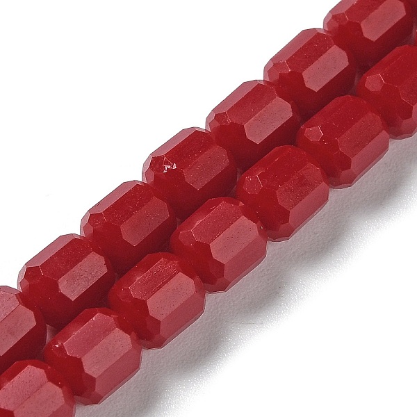 PandaHall Opaque Glass Beads Strands, Faceted Barrel, Dark Red, 6.5~7x6mm, Hole: 1mm, about 78pcs/strand, 20.28~21.65 inch(51.5~55cm) Glass...
PandaHall Opaque Glass Beads Strands, Faceted Barrel, Dark Red, 6.5~7x6mm, Hole: 1mm, about 78pcs/strand, 20.28~21.65 inch(51.5~55cm) Glass...