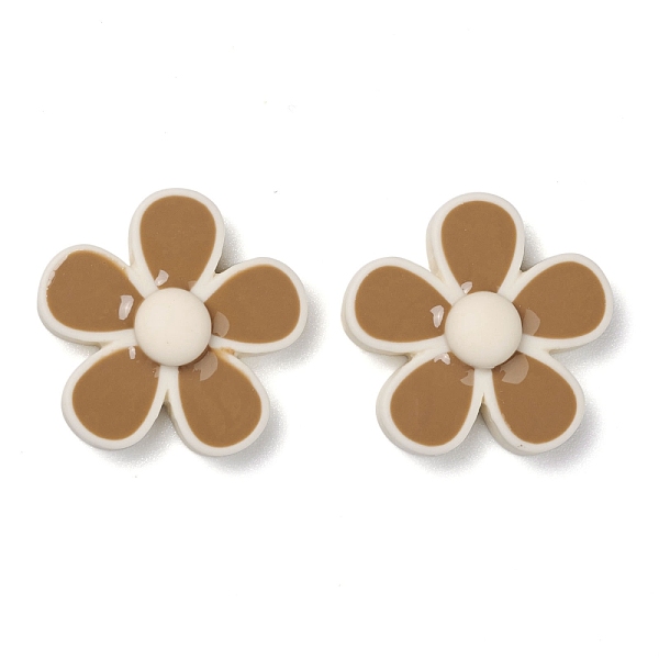 PandaHall Opaque Resin Cabochons, Two Tone, Flower, BurlyWood, 22.5x23.5x6.5mm Resin Flower Orange
PandaHall Opaque Resin Cabochons, Two Tone, Flower, BurlyWood, 22.5x23.5x6.5mm Resin Flower Orange