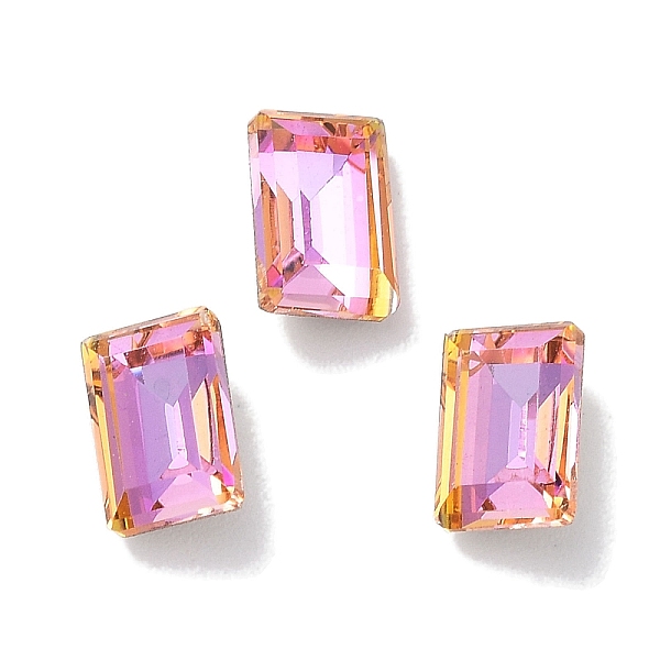 PandaHall Glass Rhinestone Cabochons, Point Back & Back Plated, Faceted, Rectangle, Fuchsia, 6x4x2.5mm Glass Rhinestone Rectangle Purple
PandaHall Glass Rhinestone Cabochons, Point Back & Back Plated, Faceted, Rectangle, Fuchsia, 6x4x2.5mm Glass Rhinestone Rectangle Purple