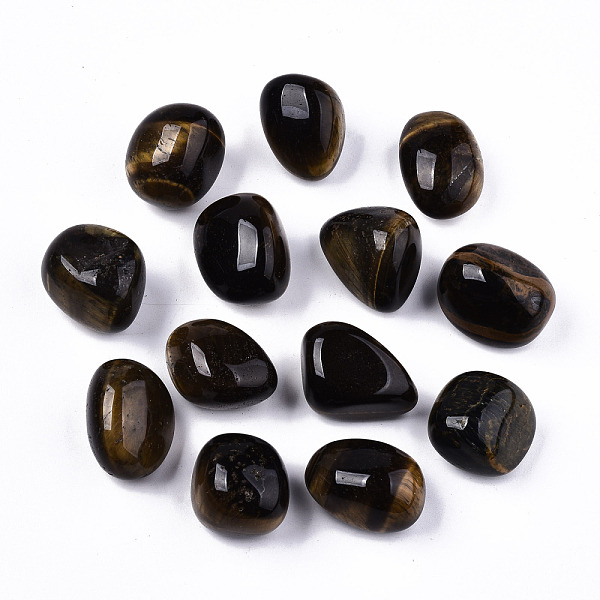 PandaHall Natural Tiger Eye Beads, Healing Stones, for Energy Balancing Meditation Therapy, Tumbled Stone, Vase Filler Gems, No...
PandaHall Natural Tiger Eye Beads, Healing Stones, for Energy Balancing Meditation Therapy, Tumbled Stone, Vase Filler Gems, No...