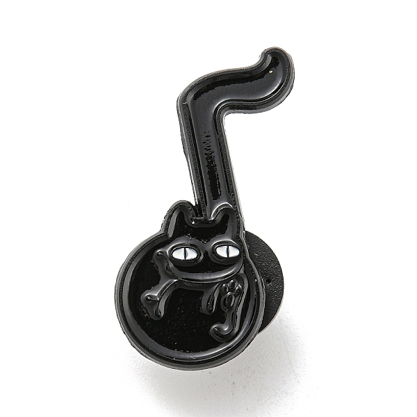 PandaHall Music Theme Cartoon Black Cat Enamel Pins, Black Alloy Badge for Women Men, Musical Note, 31x14.8x1.4mm Alloy+Enamel Musical Note
PandaHall Music Theme Cartoon Black Cat Enamel Pins, Black Alloy Badge for Women Men, Musical Note, 31x14.8x1.4mm Alloy+Enamel Musical Note