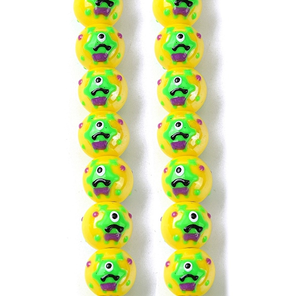 PandaHall Handmade Porcelain Beads Strands, with Enamel, Round, Yellow, 14x12x11mm, Hole: 2.5mm, about 30pcs/strand, 13.39''(34cm) Porcelain...
PandaHall Handmade Porcelain Beads Strands, with Enamel, Round, Yellow, 14x12x11mm, Hole: 2.5mm, about 30pcs/strand, 13.39''(34cm) Porcelain...