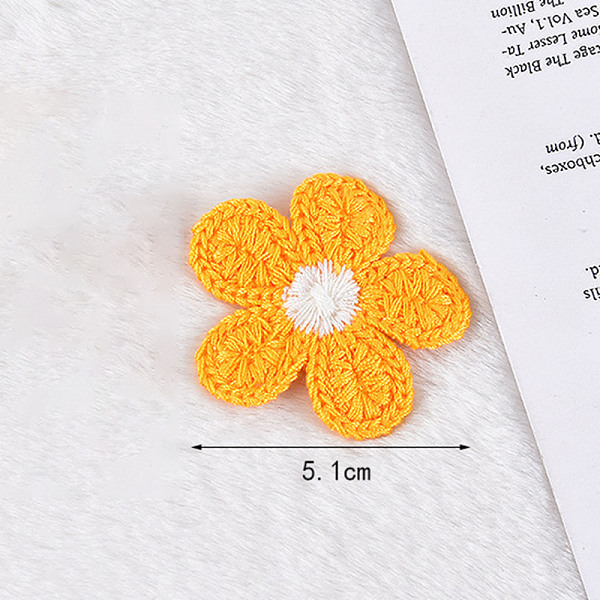 PandaHall Ornament Accessories, Polyester Computerized Embroidery Cloth Iron On/Sew On Patches, Appliques, Flower, Gold, 51mm Polyester...
PandaHall Ornament Accessories, Polyester Computerized Embroidery Cloth Iron On/Sew On Patches, Appliques, Flower, Gold, 51mm Polyester...
