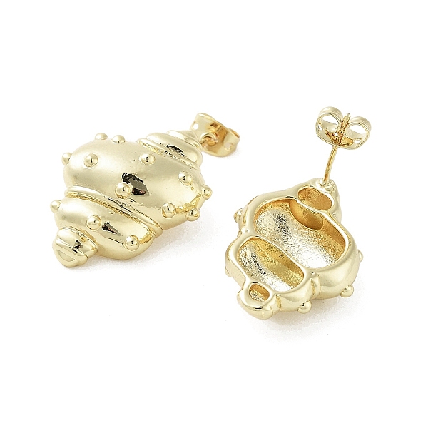 PandaHall Rack Plating Brass Stud Earring, Cadmium Free & Lead Free, Long-Lasting Plated, Shell Shape, Real 18K Gold Plated, 24.5x18.5mm...
PandaHall Rack Plating Brass Stud Earring, Cadmium Free & Lead Free, Long-Lasting Plated, Shell Shape, Real 18K Gold Plated, 24.5x18.5mm...