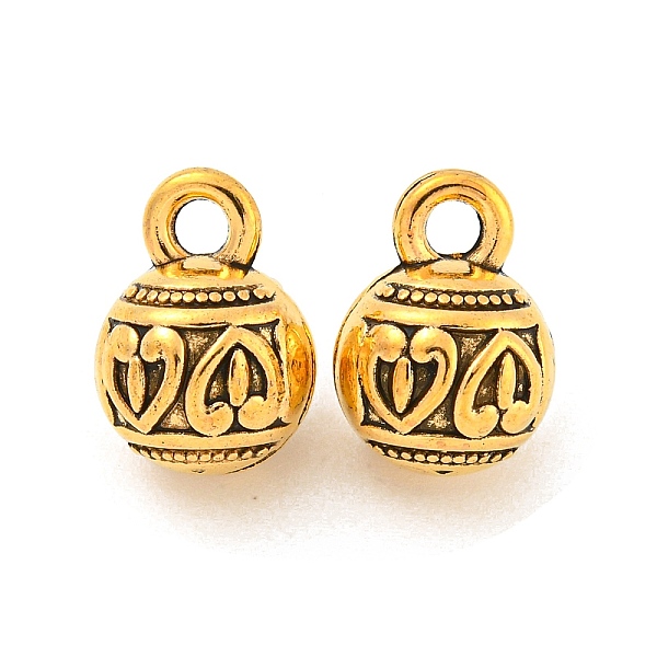 PandaHall Tibetan Style Alloy Charms, Cadmium Free & Lead Free, Bell, Antique Golden, 13x9.5mm, Hole: 2mm, about 350Pcs/1000G Alloy Bell
PandaHall Tibetan Style Alloy Charms, Cadmium Free & Lead Free, Bell, Antique Golden, 13x9.5mm, Hole: 2mm, about 350Pcs/1000G Alloy Bell
