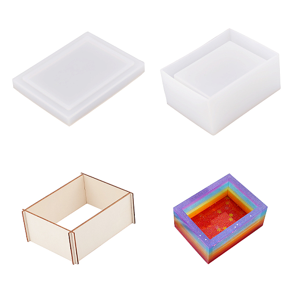 PandaHall Wood Tissue Holders, with Cuboid DIY Tissue Box Silicone Molds, for UV Resin, Epoxy Resin Jewelry Making, BurlyWood, 145x113x60mm..., Orange
PandaHall Wood Tissue Holders, with Cuboid DIY Tissue Box Silicone Molds, for UV Resin, Epoxy Resin Jewelry Making, BurlyWood, 145x113x60mm..., Orange