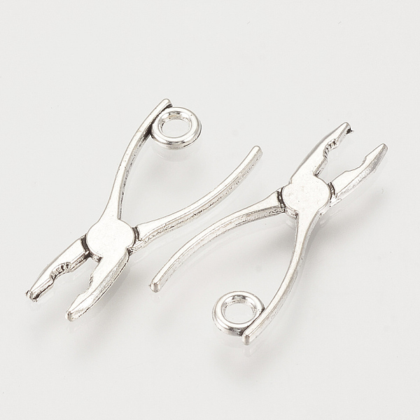 PandaHall Tibetan Style Alloy Pendants, Pliers, Cadmium Free & Lead Free,, Antique Silver, 23.5x10.5x1.5mm, Hole: 2mm, about 1690pcs/1000g...
PandaHall Tibetan Style Alloy Pendants, Pliers, Cadmium Free & Lead Free,, Antique Silver, 23.5x10.5x1.5mm, Hole: 2mm, about 1690pcs/1000g...