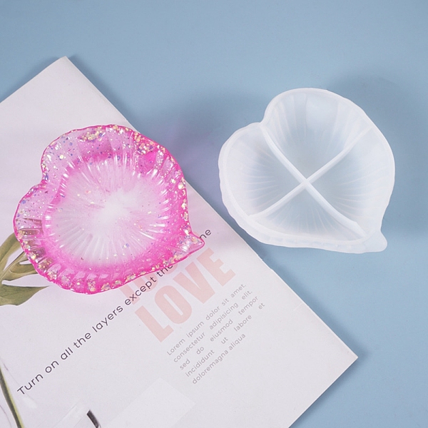 PandaHall Silicone Leaf Vein Molds, Resin Casting Molds, For UV Resin, Epoxy Resin Making, White, 122x112x28mm Silicone Leaf White
PandaHall Silicone Leaf Vein Molds, Resin Casting Molds, For UV Resin, Epoxy Resin Making, White, 122x112x28mm Silicone Leaf White