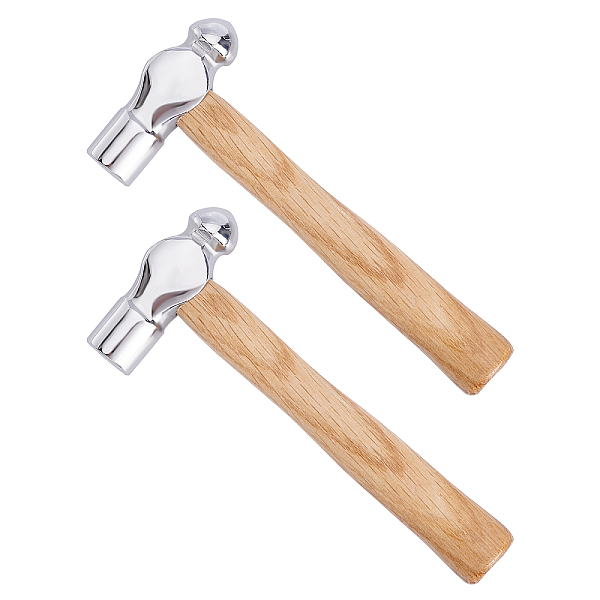 PandaHall Carbon Steel Ball Hammer, with Wooden Handle, for Jewelry Craft Making, Tan, 15.5x6.1cm Carbon Steel Orange
PandaHall Carbon Steel Ball Hammer, with Wooden Handle, for Jewelry Craft Making, Tan, 15.5x6.1cm Carbon Steel Orange