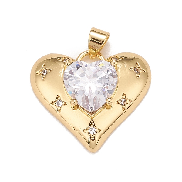 PandaHall Brass Micro Pave Cubic Zirconia Pendants, Real 18K Gold Plated, Lead Free & Cadmium Free, Heart, Clear, 20x23x7mm, Hole: 4x3mm...
PandaHall Brass Micro Pave Cubic Zirconia Pendants, Real 18K Gold Plated, Lead Free & Cadmium Free, Heart, Clear, 20x23x7mm, Hole: 4x3mm...
