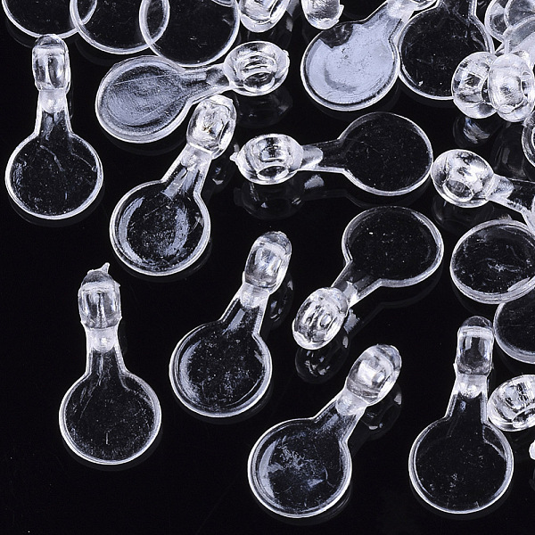 PandaHall Transparent AS Plastic Pendant Blanks, Hair Findings, for DIY Hair Tie Accessories, Flat Round, Clear, 16x8x5.5mm, hole: 2mm...
PandaHall Transparent AS Plastic Pendant Blanks, Hair Findings, for DIY Hair Tie Accessories, Flat Round, Clear, 16x8x5.5mm, hole: 2mm...