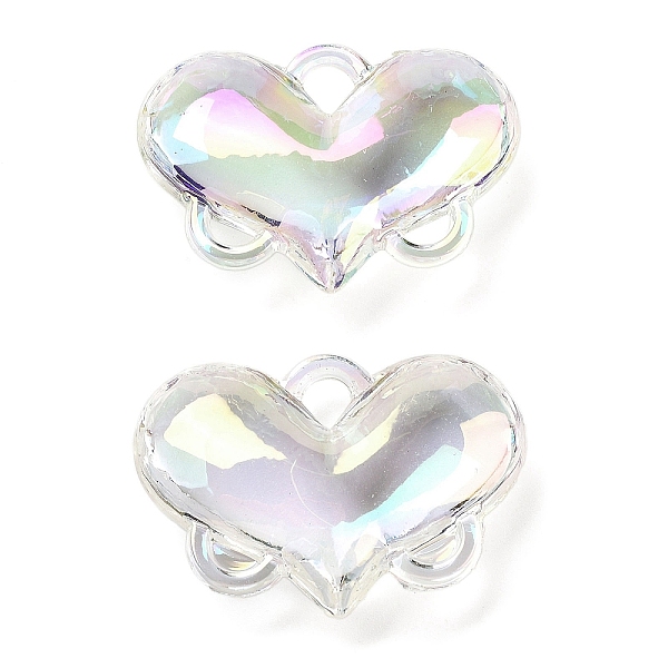 PandaHall UV Plating Acrylic Pendants, Iridescent, Heart, Clear, 27.5x39x11.5mm, Hole: 5.2x5.2/5x2mm Acrylic Heart Clear
PandaHall UV Plating Acrylic Pendants, Iridescent, Heart, Clear, 27.5x39x11.5mm, Hole: 5.2x5.2/5x2mm Acrylic Heart Clear